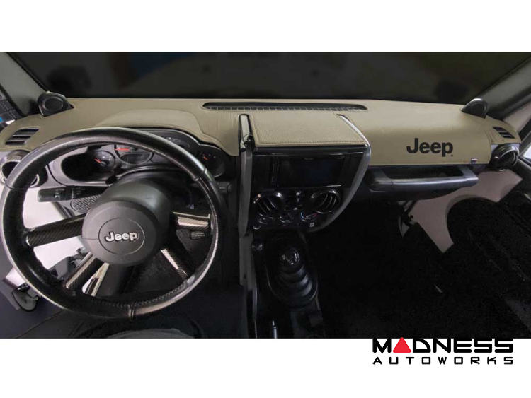 Jeep Gladiator Dash Cover - Covercraft - Limited Edition w/ Jeep Logo - `20-`25